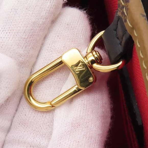 Louis Vuitton Tote Bag Monogram Reverse Giant On the Go MM M45321 Shoulder - Picture 10 of 16